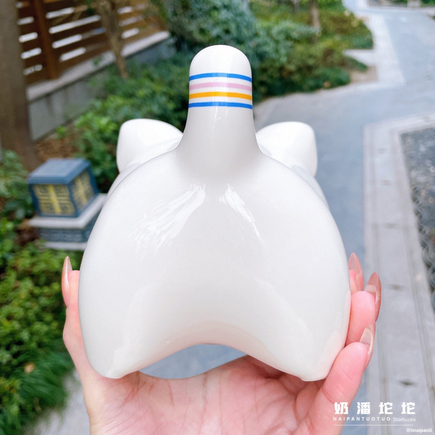 Starbucks China 2022 new year tiger series Chinese traditional white tiger ceramics money saving