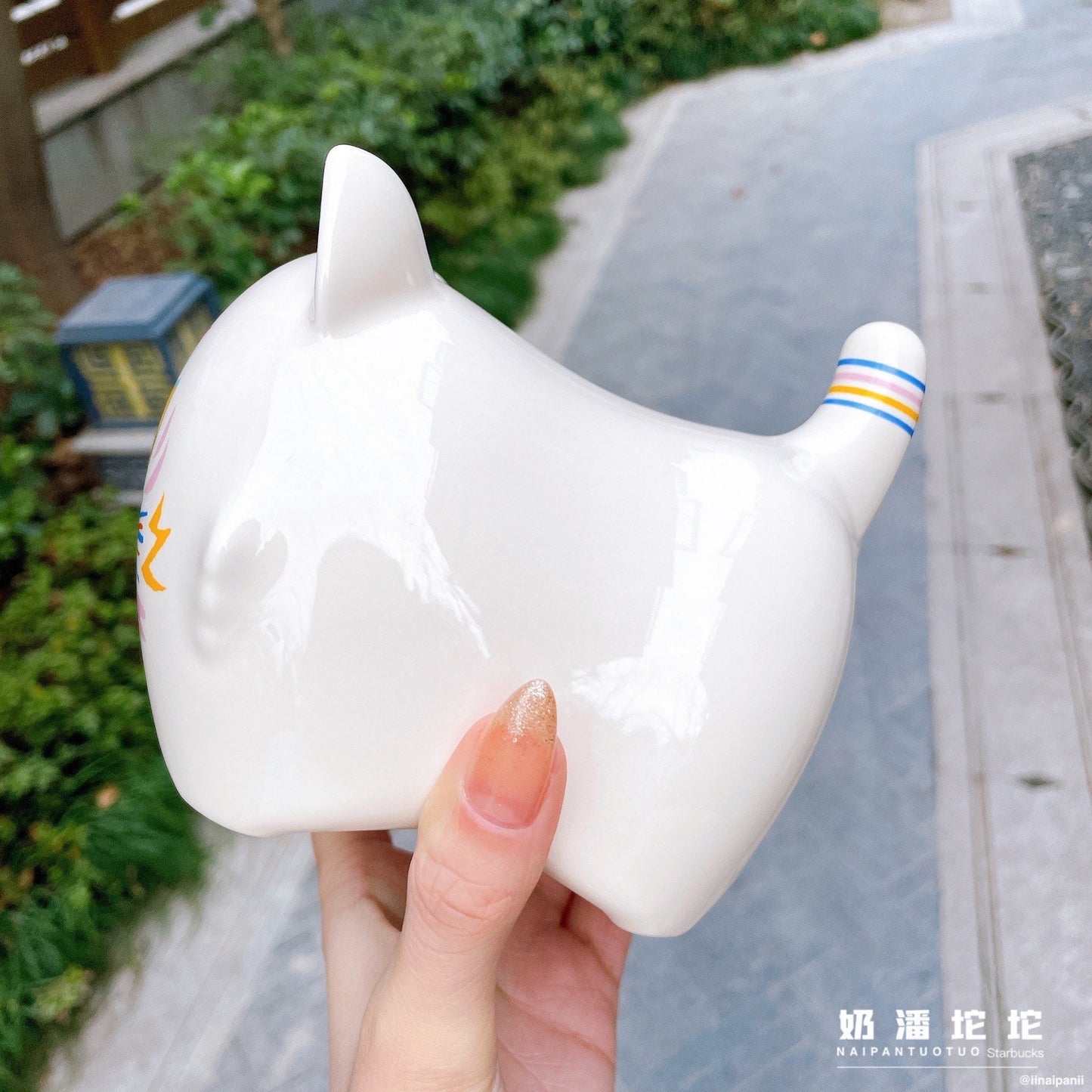 Starbucks China 2022 new year tiger series Chinese traditional white tiger ceramics money saving