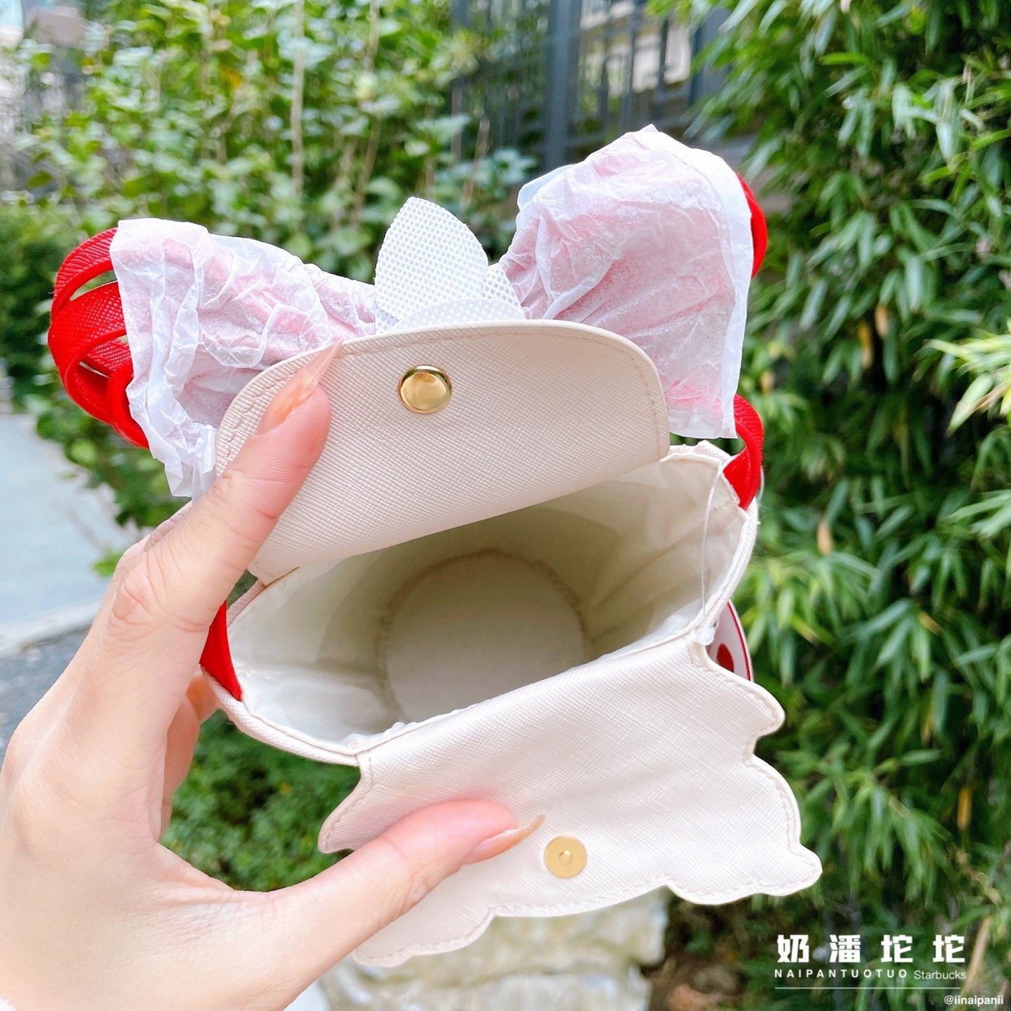 Starbucks China 220ml 2022 new year tiger series capsule vacuum cup with Chinese traditional tiger cup bag
