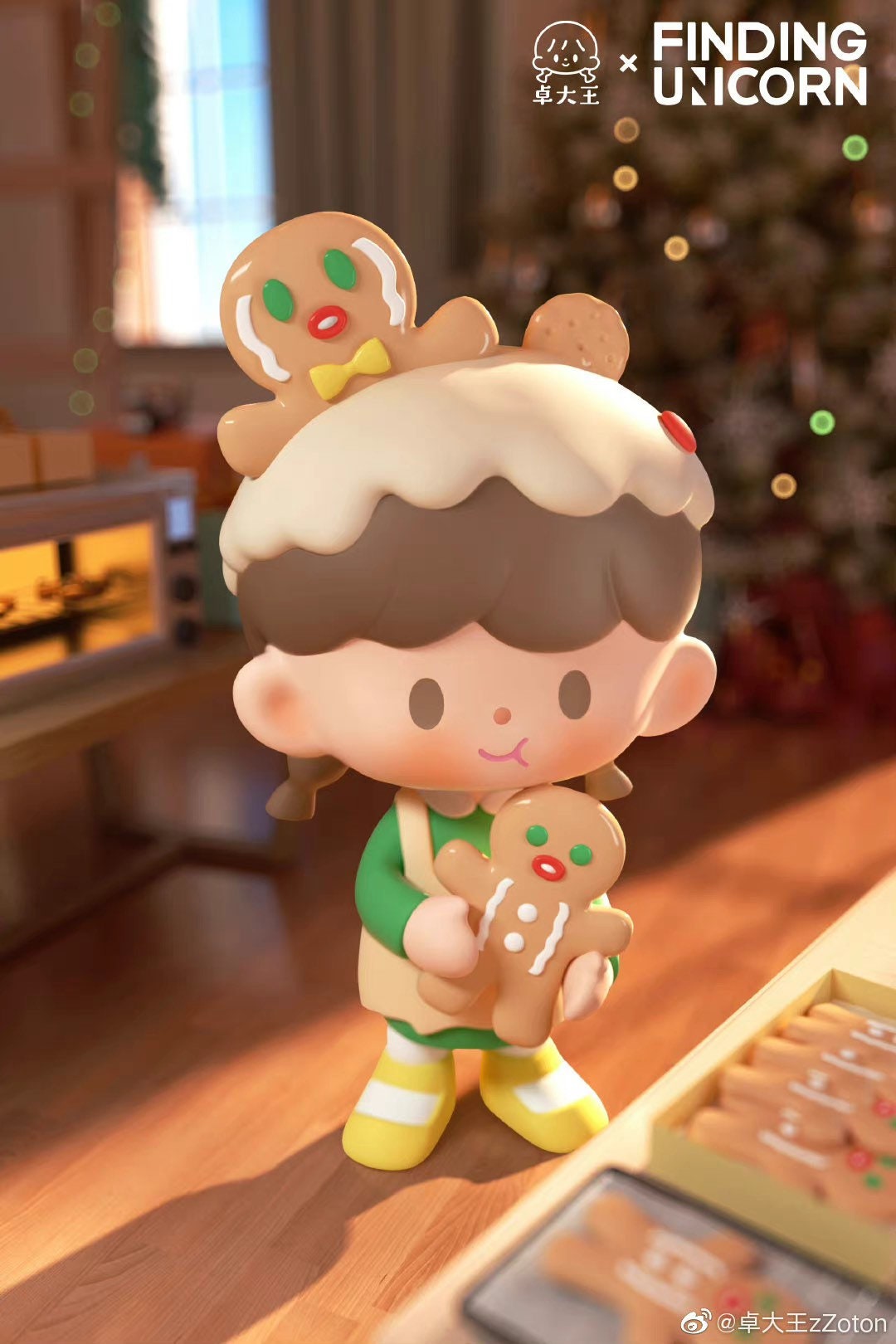 Molinta blind box toys 「Christmas Holiday」series 6