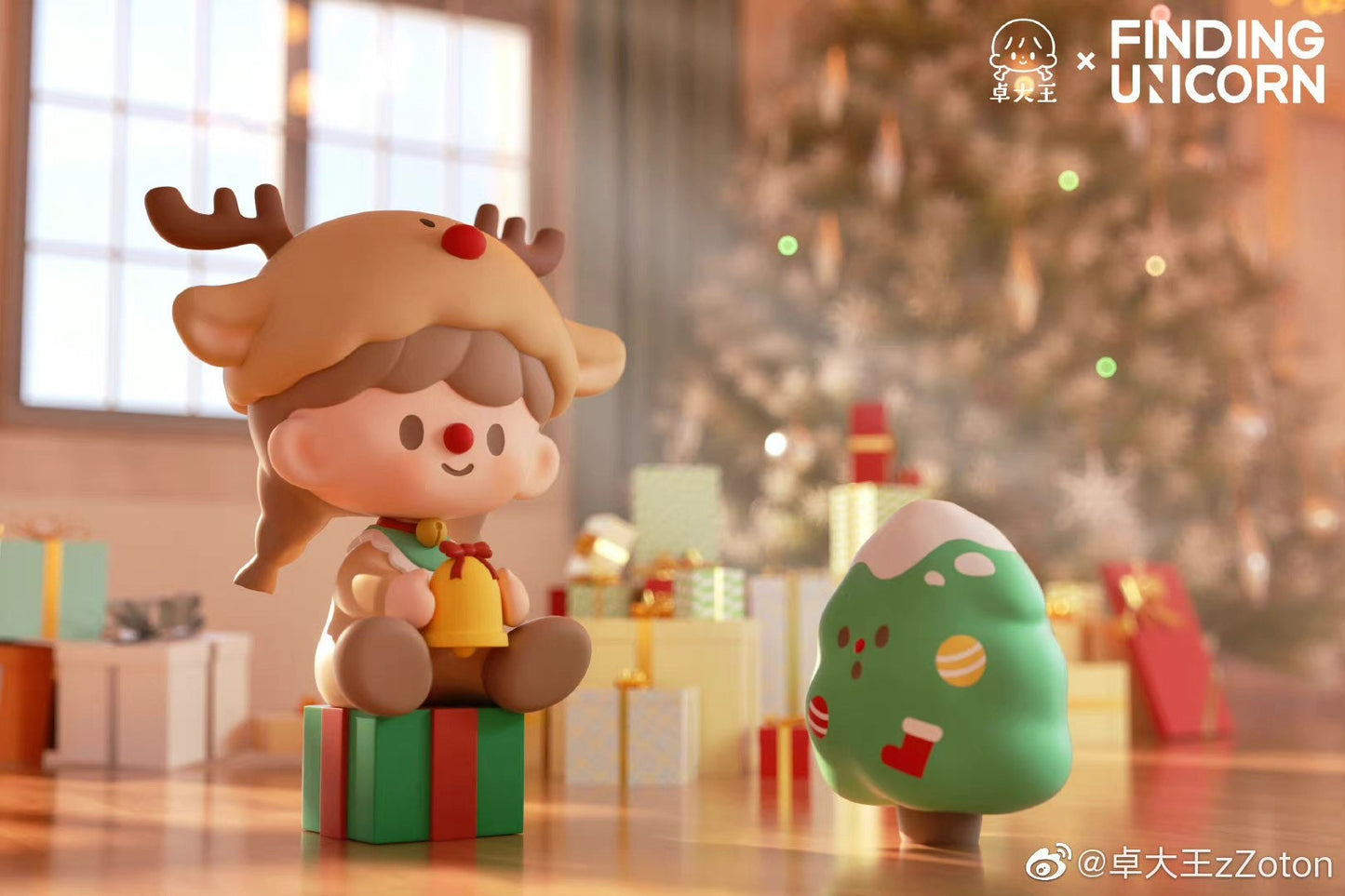 Molinta blind box toys 「Christmas Holiday」series 6