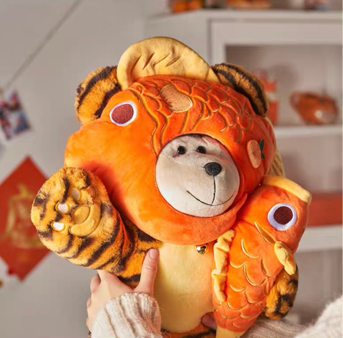 Starbucks China 2022 new year tiger with koi carp big bear