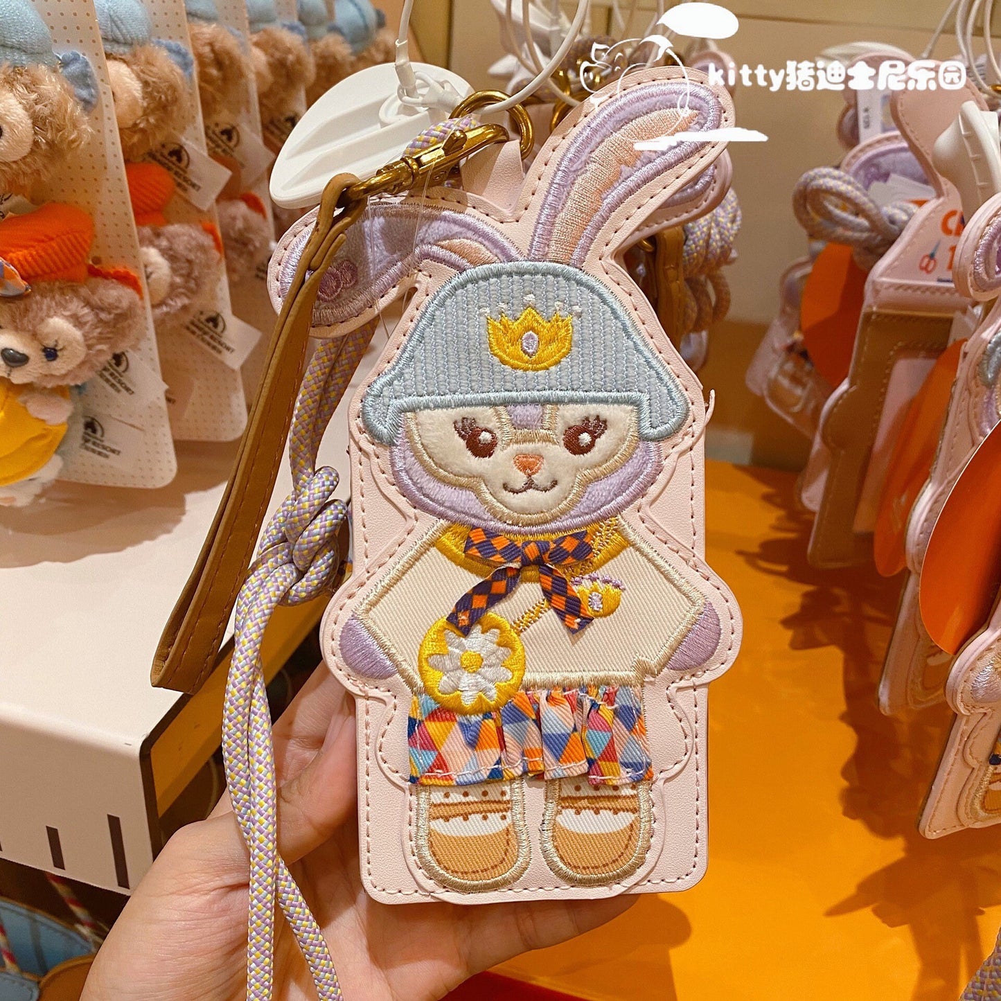 Shanghai Disneyland 「Duffy and friends」StellaLou Autumn Garden party / Craft Time card holder