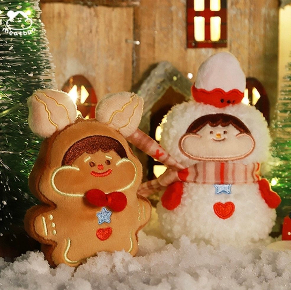 Meatball Christmas plush toys