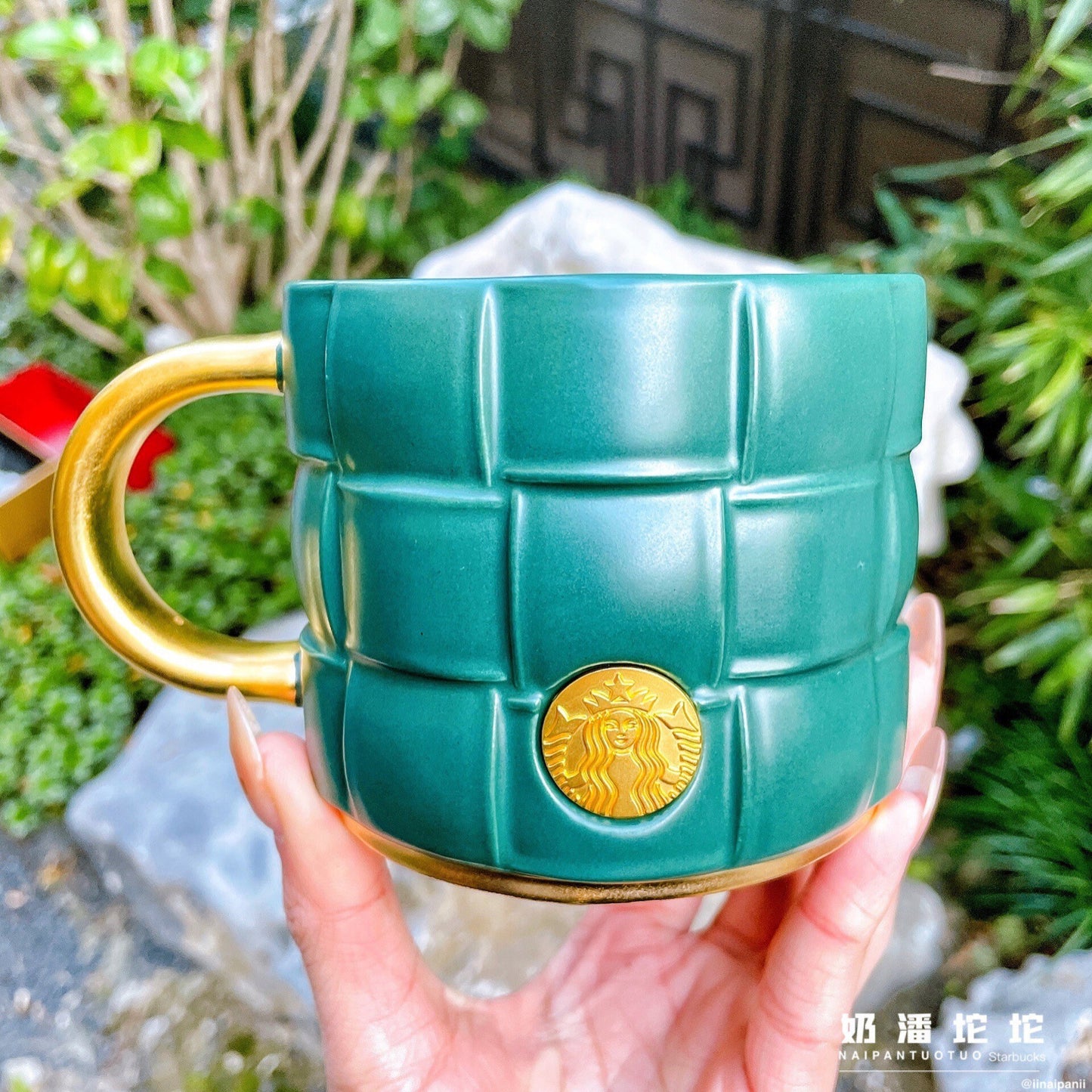 China Starbucks Christmas classic ceramics cup set box