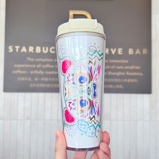 Starbucks China 473ml 2022 new year tiger series Chinese traditional tiger cup