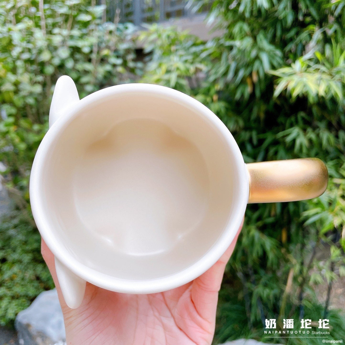 Starbucks China 355ml 2022 new year tiger series Chinese traditional white tiger ceramics mug