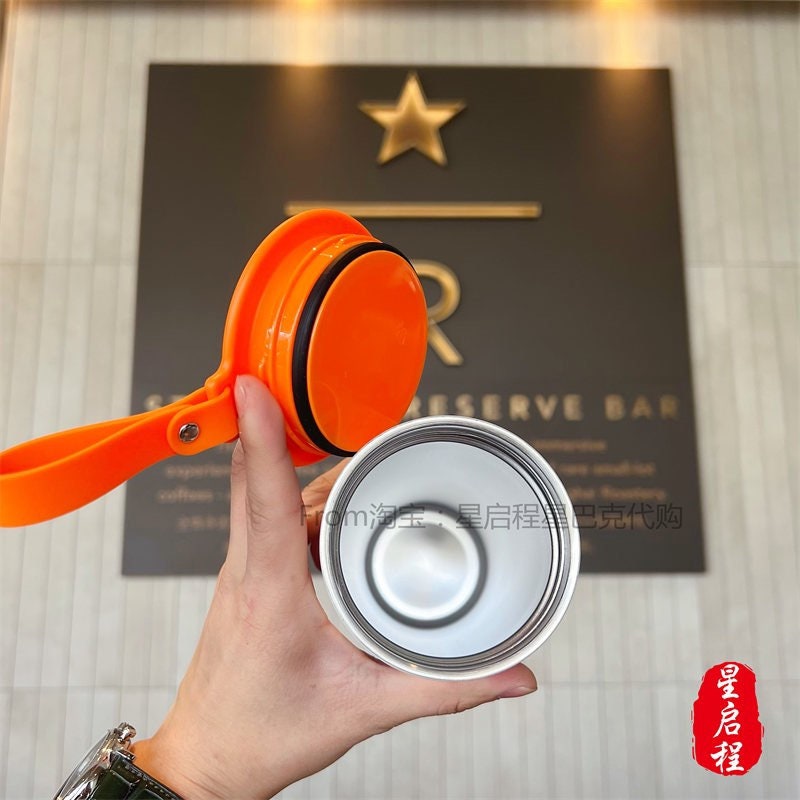 Starbucks China 473ml 2022 new year tiger series orange tiger stainless vacuum cup
