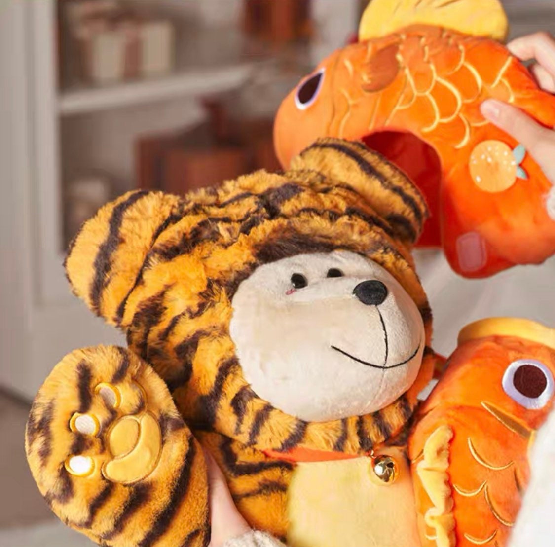 Starbucks China 2022 new year tiger with koi carp big bear