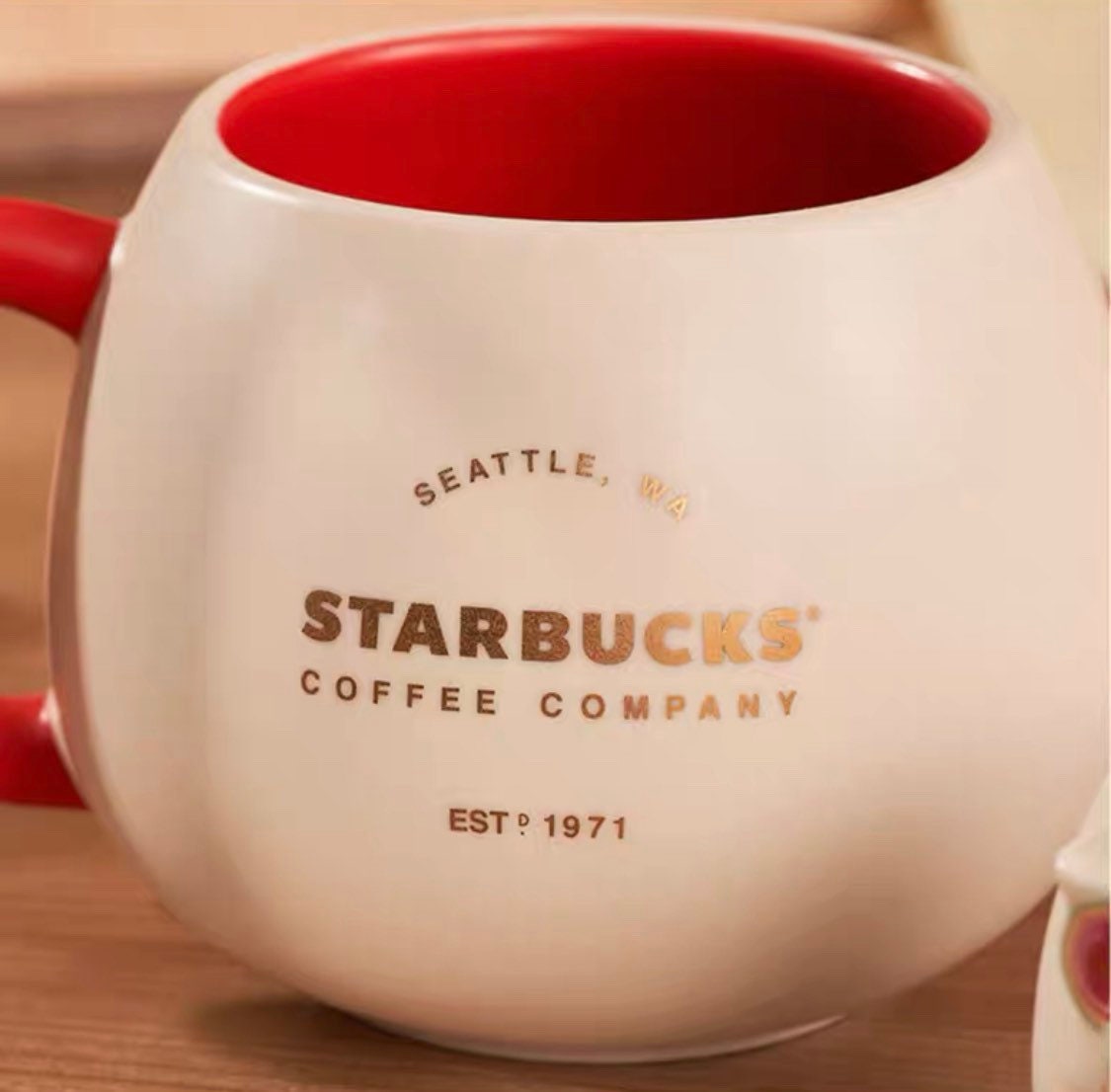 Starbucks China 100ml/415ml 2022 new year tiger series Chinese traditional white & red tiger ceramics mug