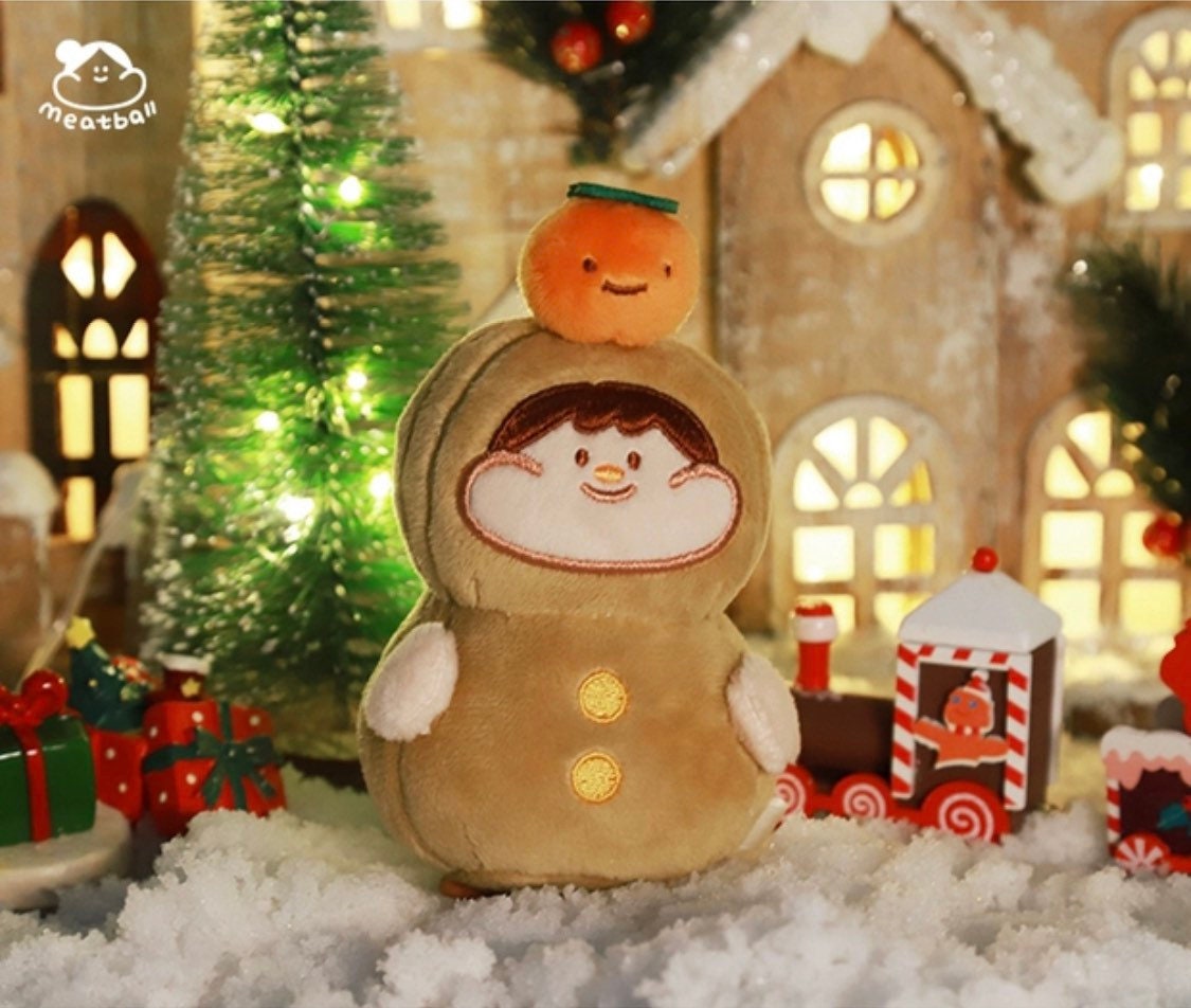 Meatball Christmas plush toys