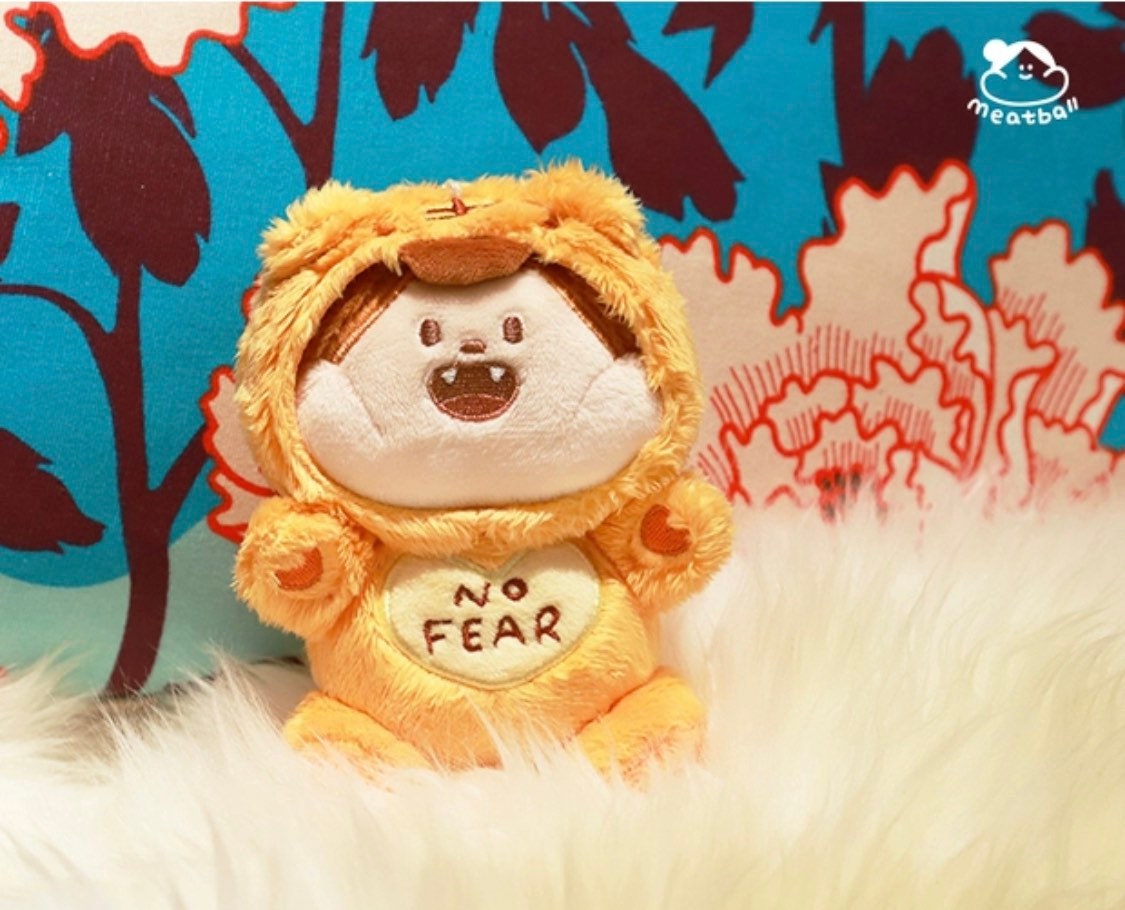 Meatball 2022 tiger plush toy and Omamori toy