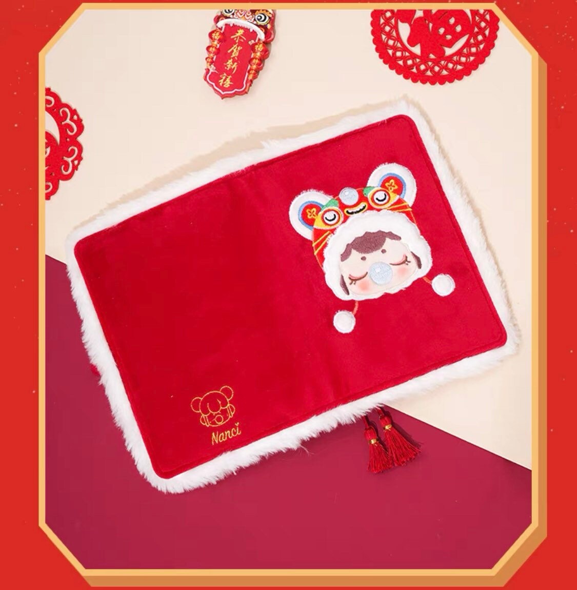 Nanci 2022 Chinese new year traditional tiger Journal set