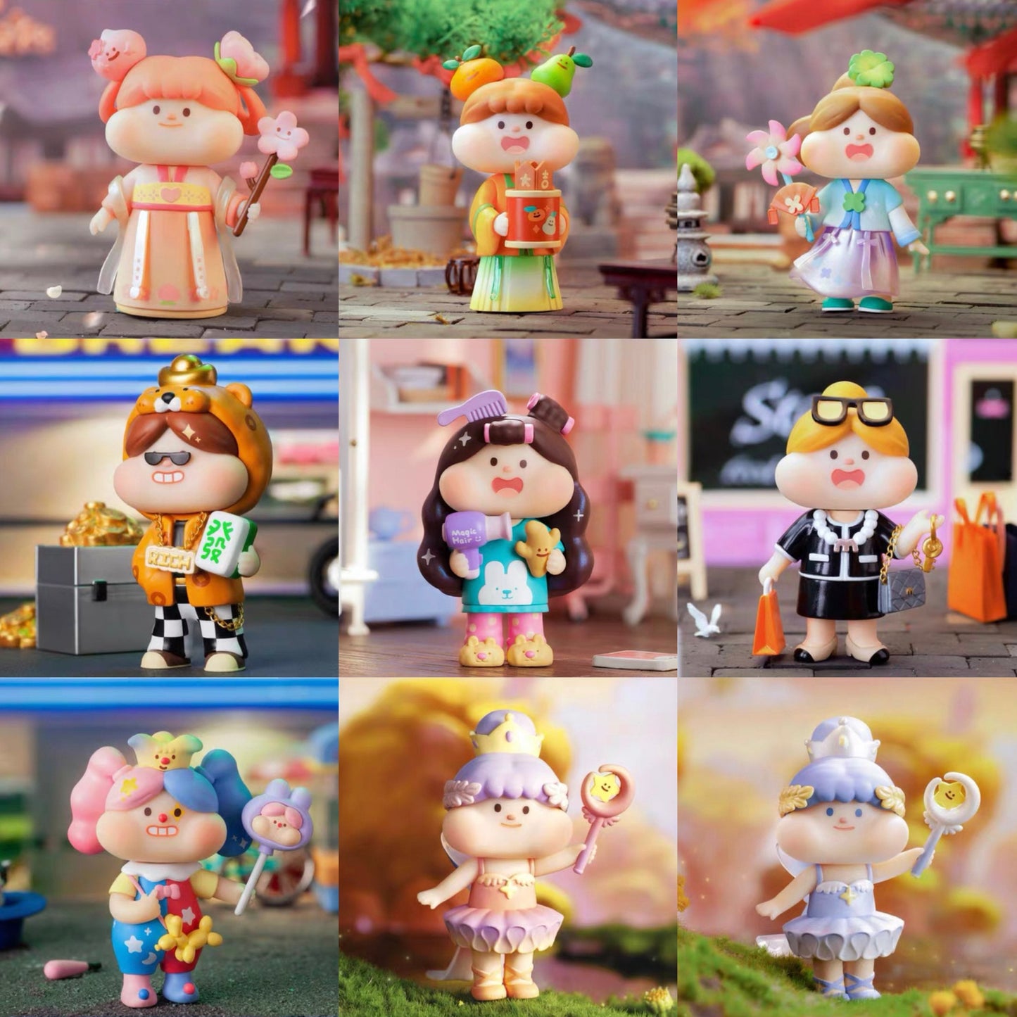 Meatball ×BCF「Make a wish」series blind box toys 2