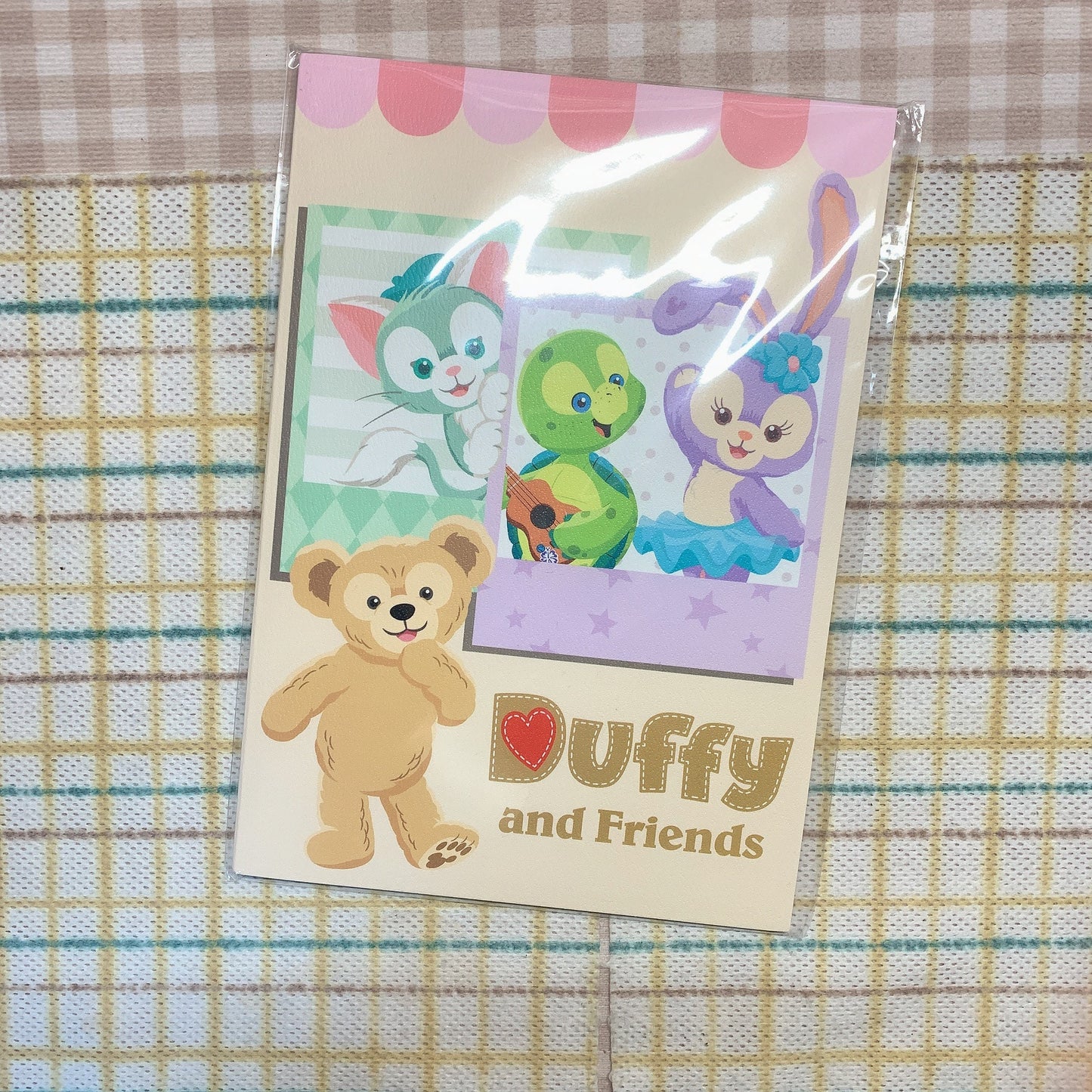 Shanghai Disneyland Duffy and friends sticker book