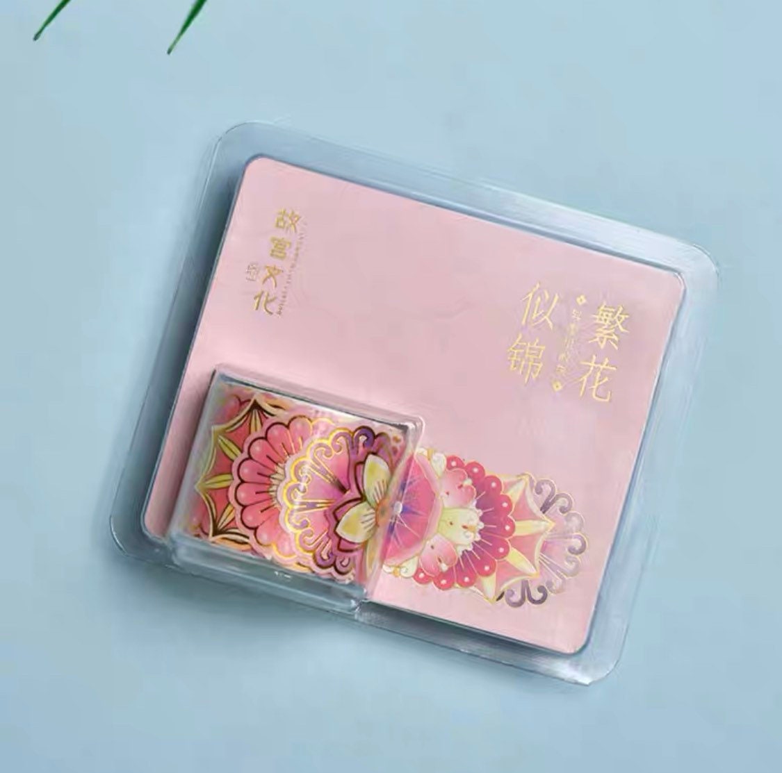Beijing Forbidden city flower sticker roll