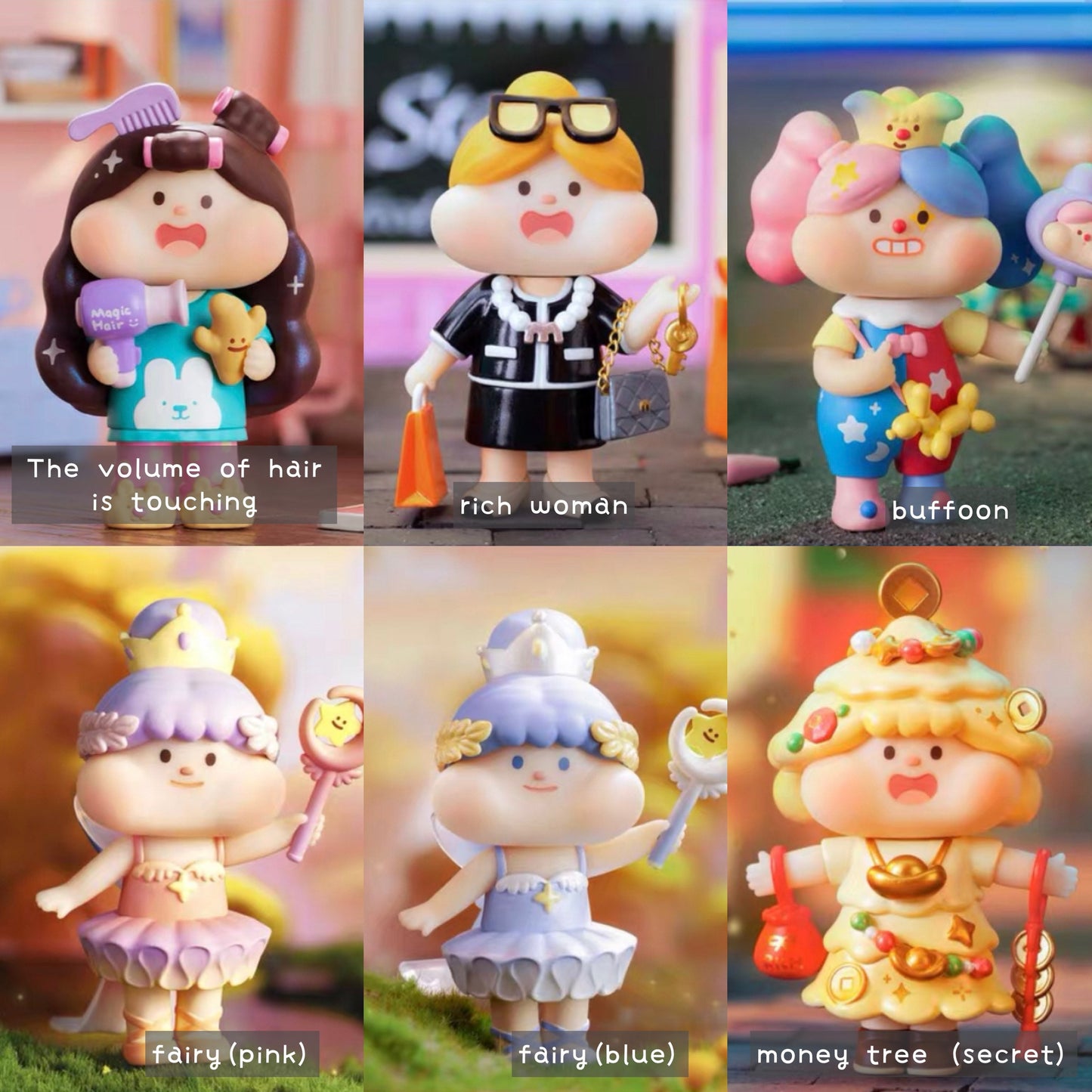 Meatball ×BCF「Make a wish」series blind box toys 2