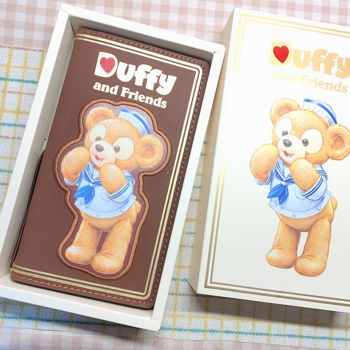 Shanghai Disneyland Duffy and friends Traveler's notebook（normal size）set