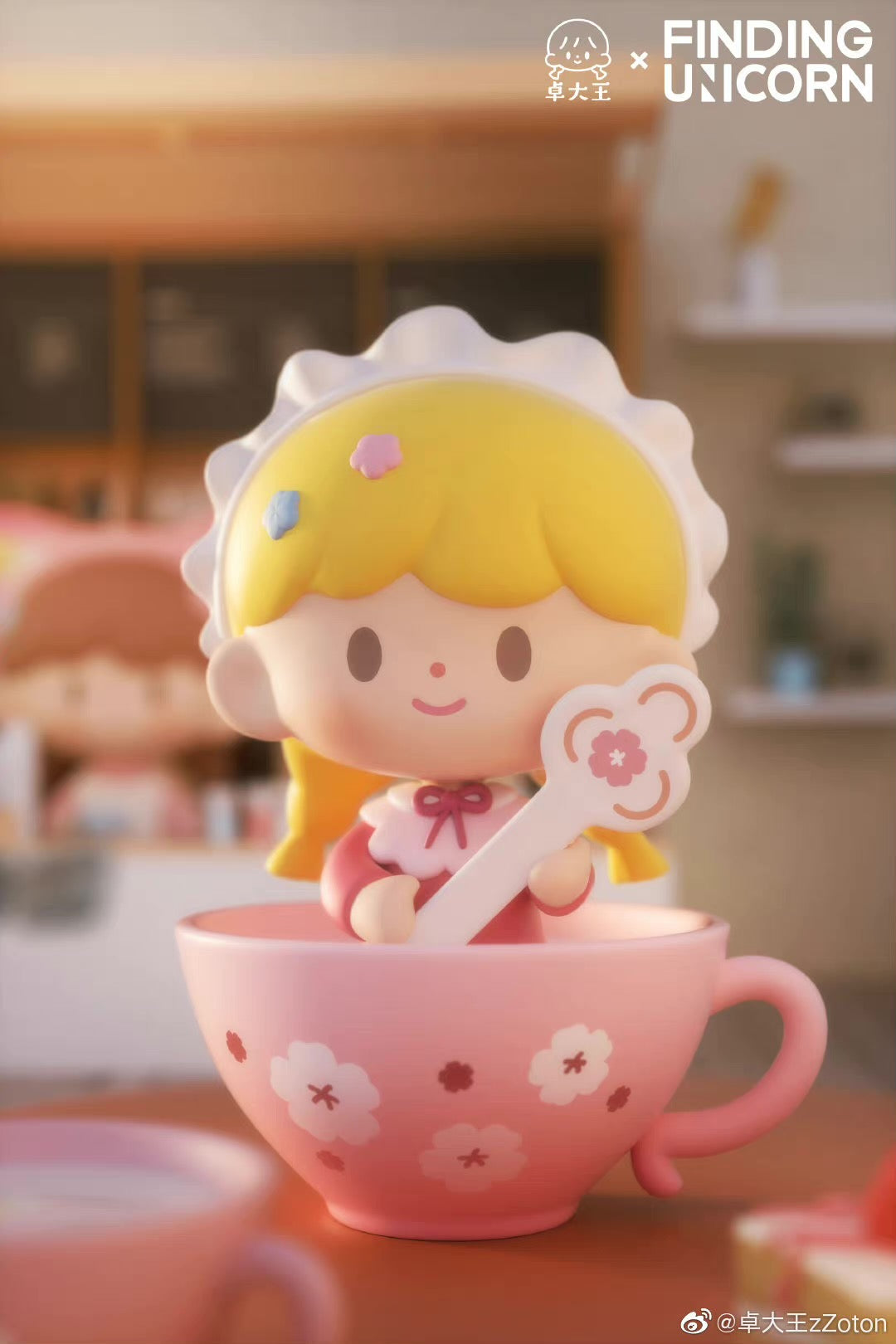 Molinta blind box toys 「Cherry Blossom Cafe」series 8