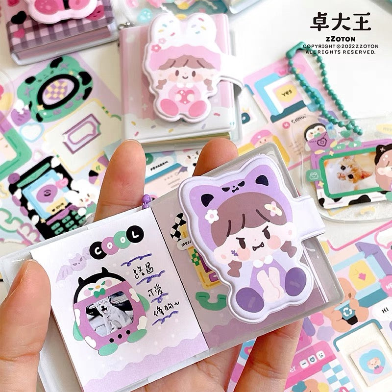 Molinta cool and bad girl series mini notebooks
