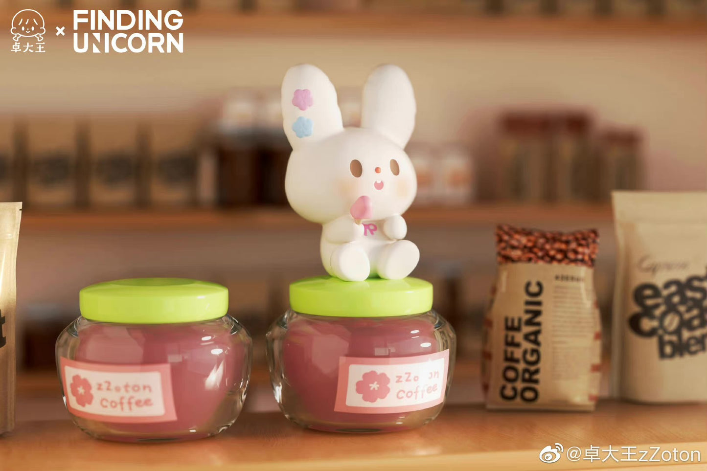 Molinta blind box toys 「Cherry Blossom Cafe」series 8