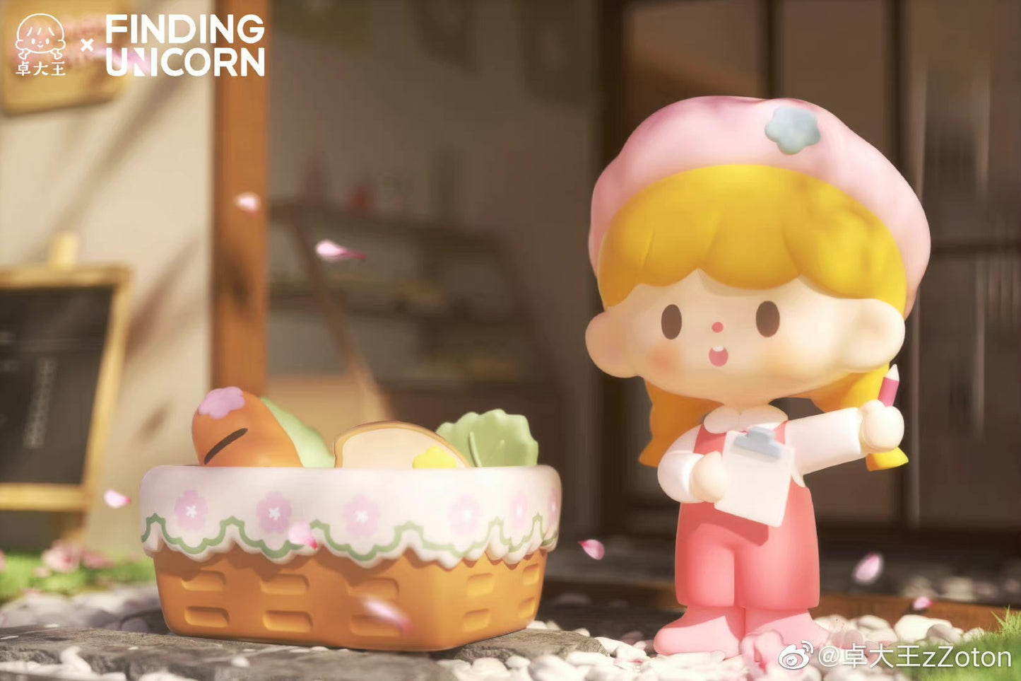 Molinta blind box toys 「Cherry Blossom Cafe」series 8