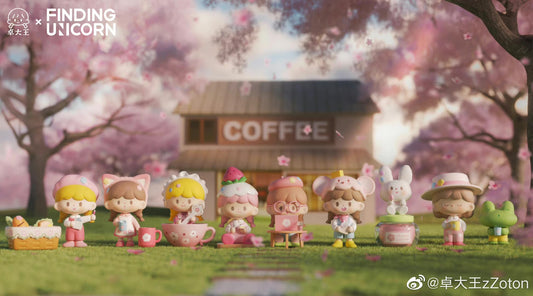 Molinta blind box toys 「Cherry Blossom Cafe」series 8