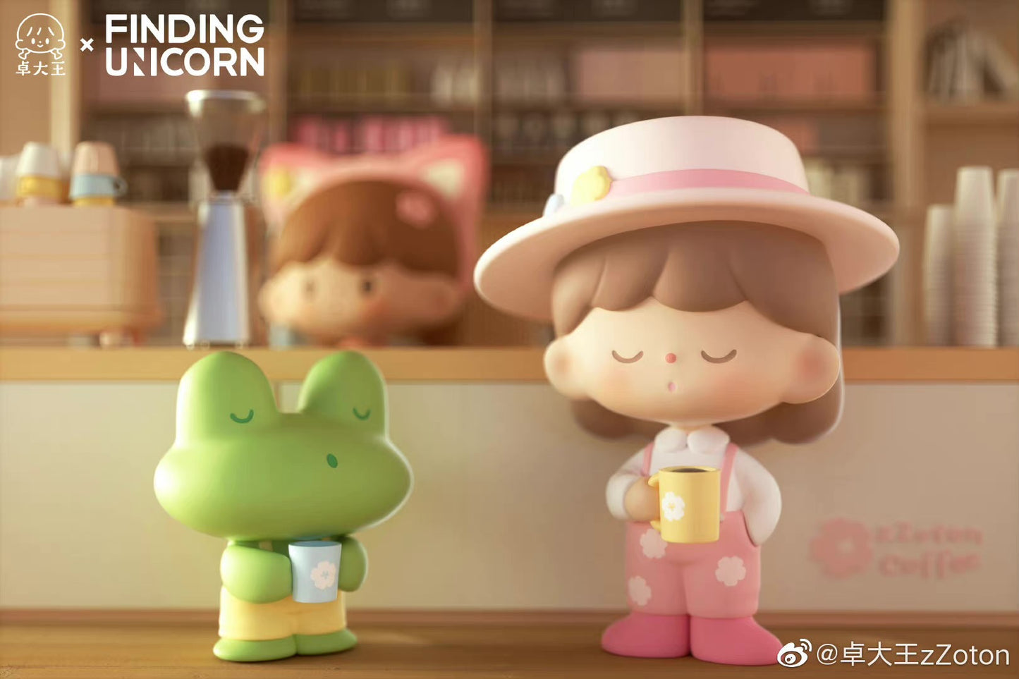 Molinta blind box toys 「Cherry Blossom Cafe」series 8
